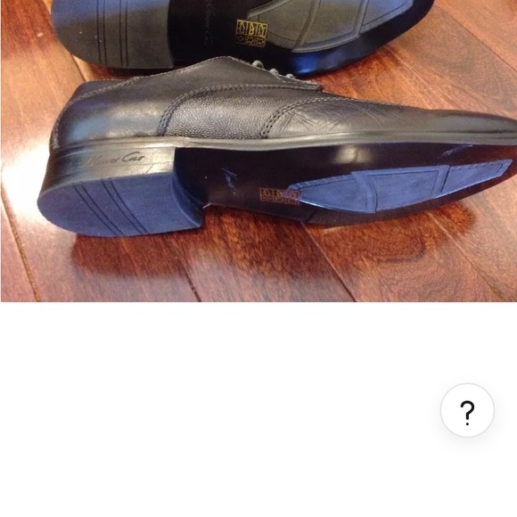 NWT Kenneth Cole New York Sz10 Black T-oil away le - Picture 6 of 11